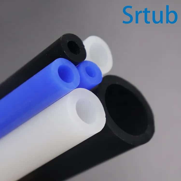 Tubos de silicona curada al platino - Tubos de goma transparente -  Fabricante de goma