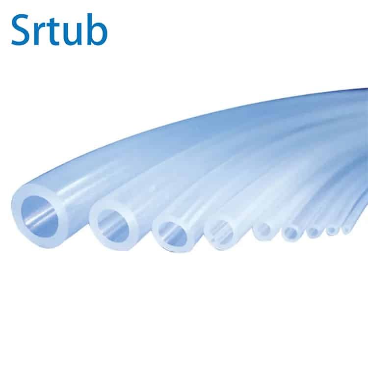 TBSIL08-10  Tubo silicone trasparente per uso alimentare D.8X10mm