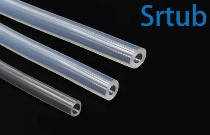 Фабрика Srtub постачає високоякісні індивідуальні розміри м'якого силіконового гумового матеріалу трубки шлангової трубки Виробник продає