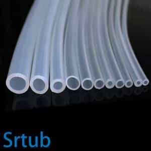 Завод Srtub поставляет высокое качество подгонянный размер мягкий силиконовый резиновый материал трубки шланга производитель продажа