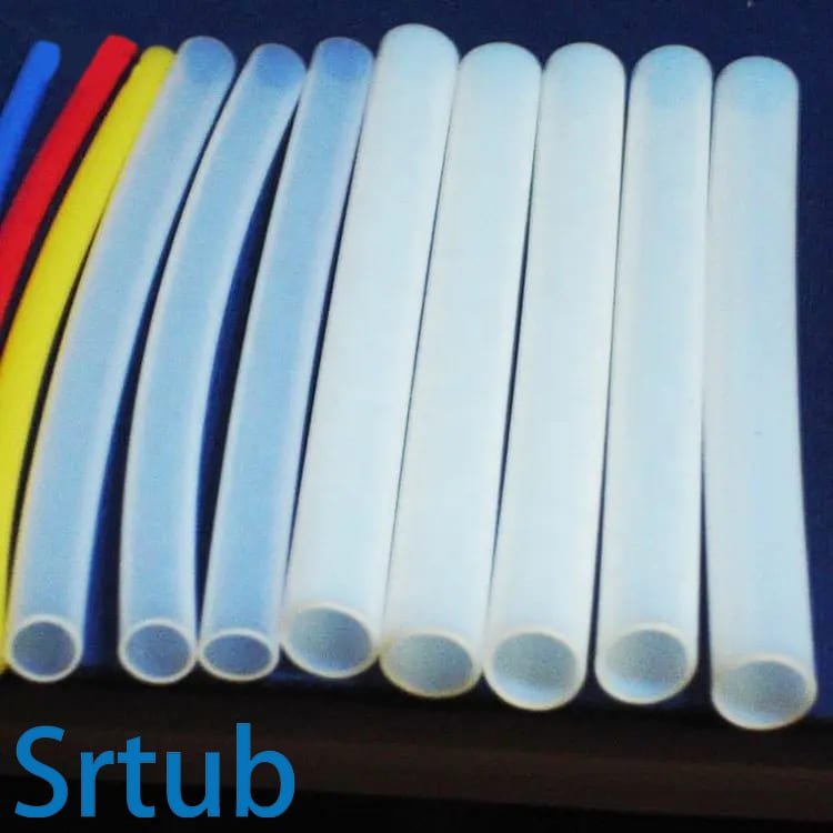 Vendita calda Tubo di silicio ad alta temperatura della metropolitana di silicio della parete sottile della fabbrica industriale del tubo di silicio su ordinazione flessibile colorato fornitore della tubazione del silicone