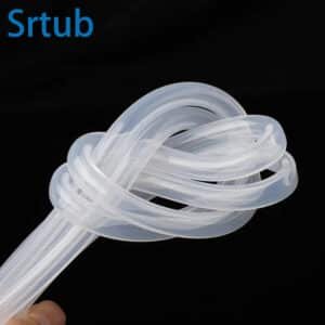 Tubo de silicone para uso médico Tubo de vedação de 16 mm de diâmetro interno x 21 mm de diâmetro externo Tubo de ar macio de silicone Tubo de silicone para bomba de oxigênio de aquário para venda