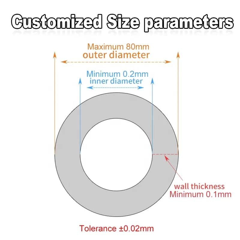 Srtub Factory Flexible Elastic Medical Tubing 25mm Insulating Food Grade Milk Transparent 6 mm Rubber Thin Wall Stretchable Color 16x21 Silicone Tube Manufacturer