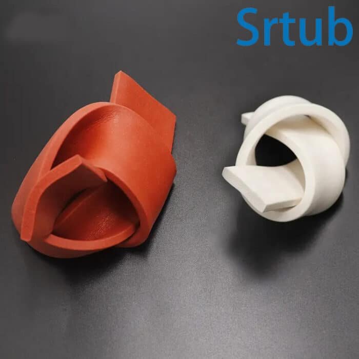 Srtub Quality High Temperature Resistance Foam Strip Adhesive Roll Silicone Foam Producent til salg