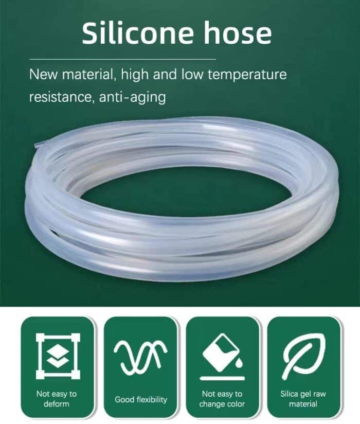 플래티넘 경화 의료용 실리콘 호스 멀티 루멘 실리콘 튜브 실리콘 폼 튜브 제조업체 공급